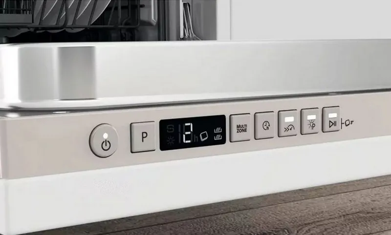 Mașină de spălat vase Whirlpool WI 7020 P, Argintiu