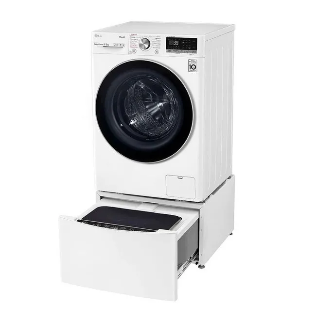 Mașină de spălat cu uscător LG F4DV709S1E, 9 kg, Alb