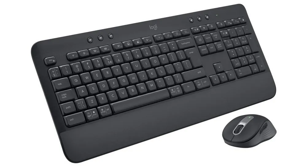 Клавиатура и мышь Logitech MK650, Беспроводное, Графитовый