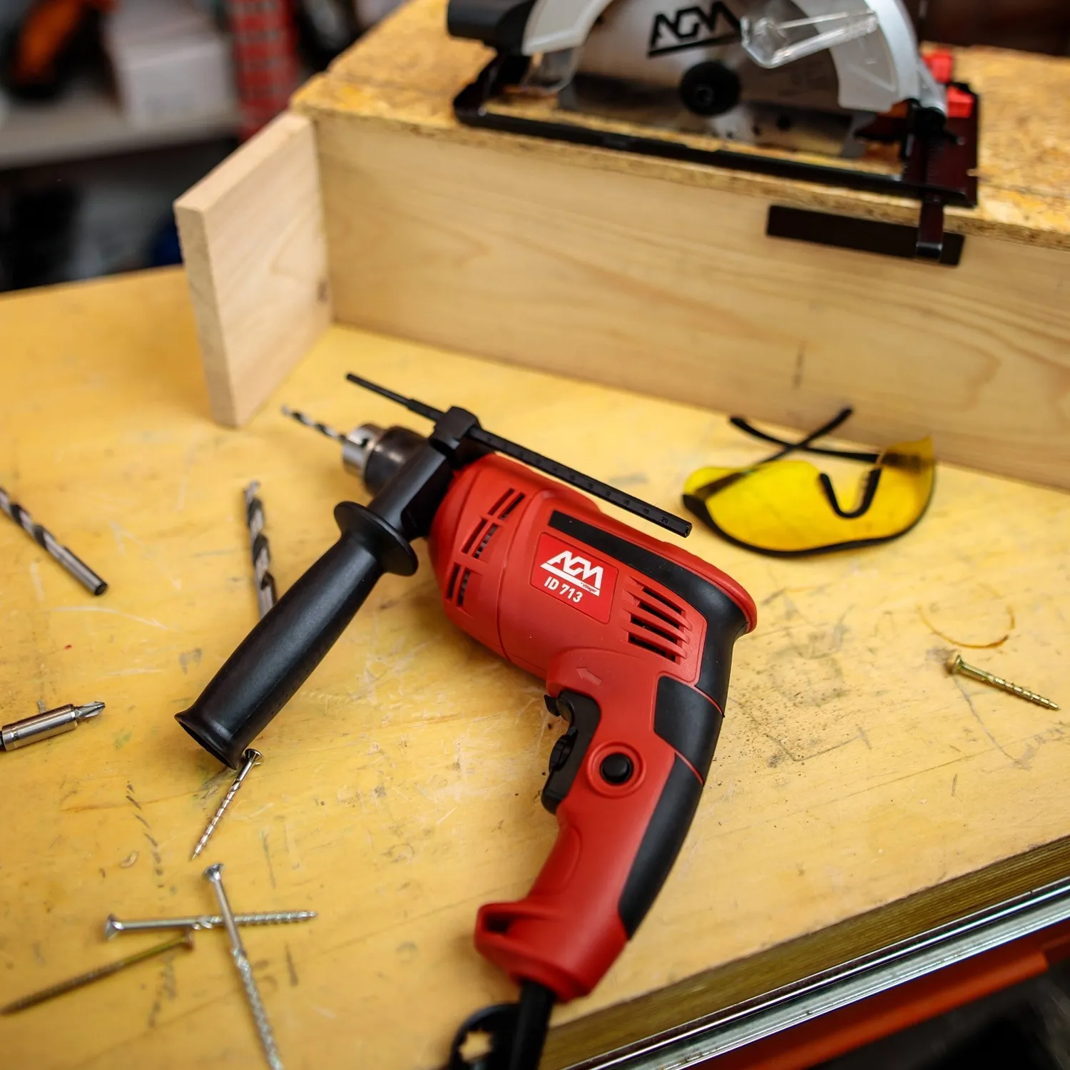 Дрель AGM ID 713 710W