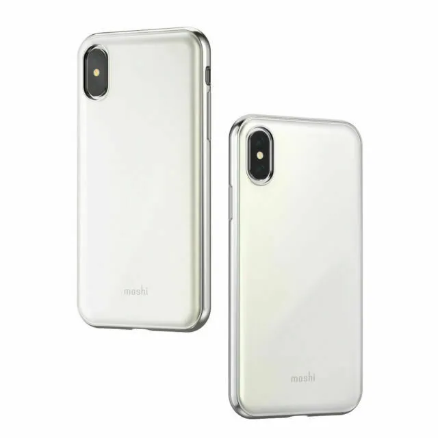 Husă Moshi iGlaze - iPhone XS/X, Alb