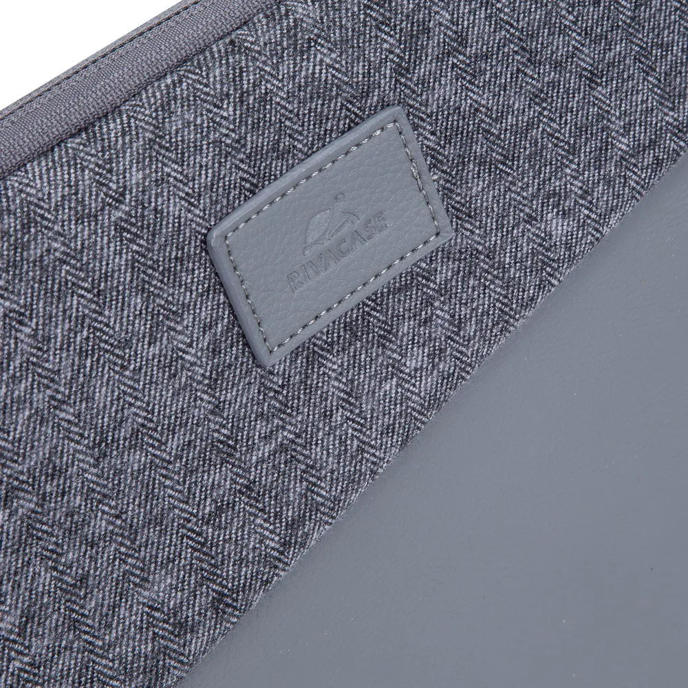 Geantă pentru Laptop RivaCase Egmont, 13.3", Polyester, Gri