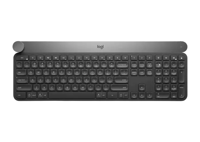 Клавиатура Logitech Craft, Беспроводное, Чёрный