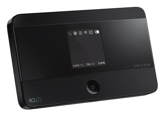 Мобильный Wi‑Fi роутер TP-LINK M7350, 2G, 3G, 4G, Чёрный