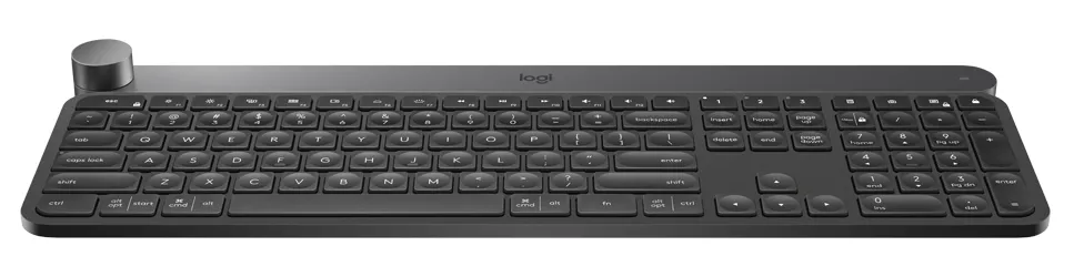 Клавиатура Logitech Craft, Беспроводное, Чёрный