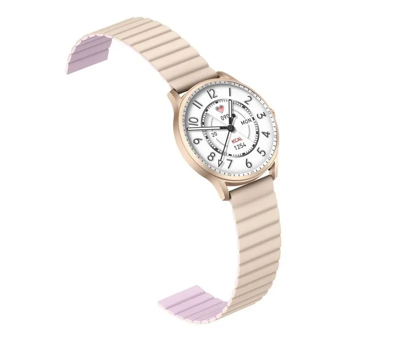 Ceas inteligent Kieslect Lora, Aur | Roz