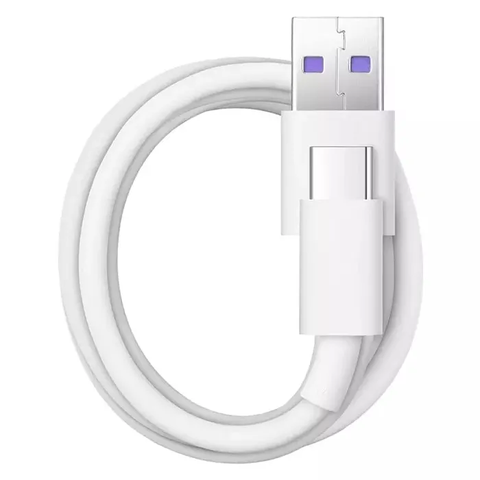 Кабель для зарядки и синхронизации Huawei AP71, USB Type-A/USB Type-C, 1м, Белый