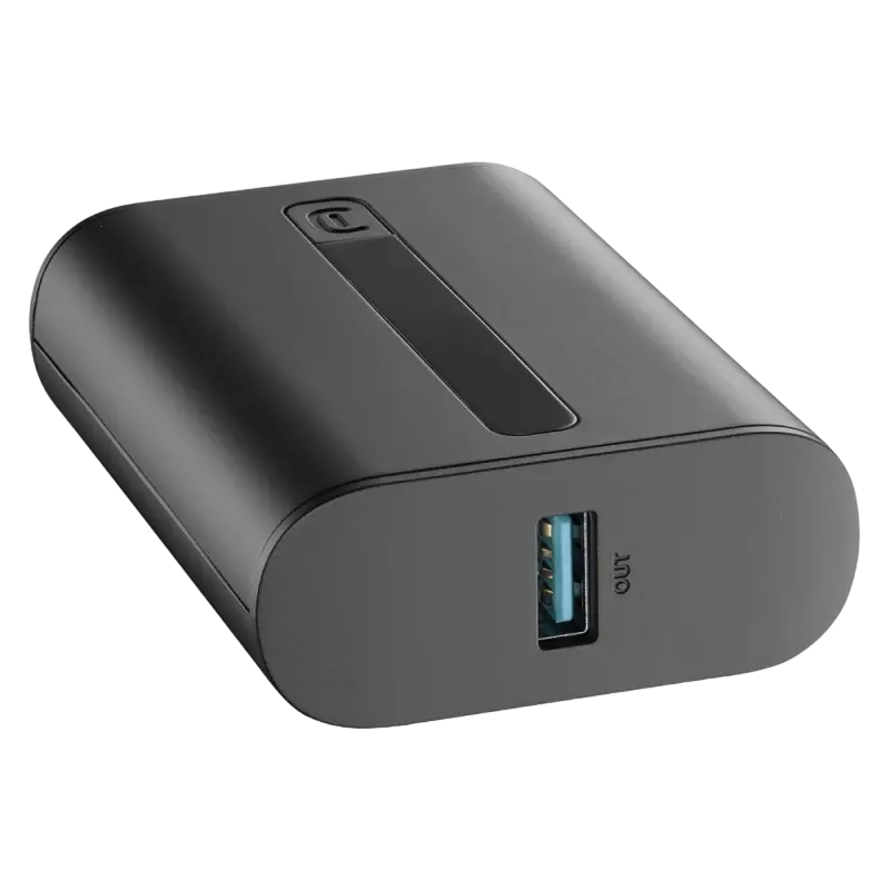 Power Bank Cellularline 10000mAh, PD Thunder, Black