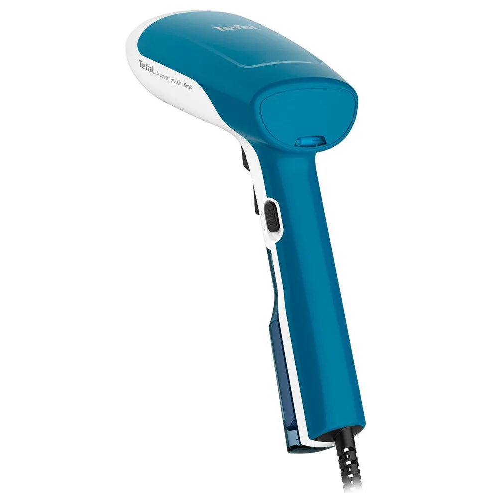 Aparat de călcat vertical cu aburi Tefal DT6130E0, Alb Albastru