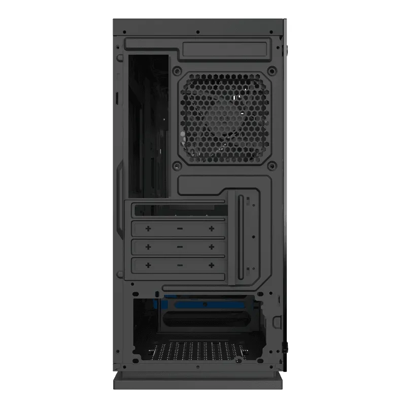 Carcasă PC Gamemax Dark Ranger, Micro-ATX, ATX, Negru