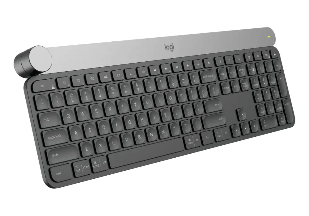 Клавиатура Logitech Craft, Беспроводное, Чёрный