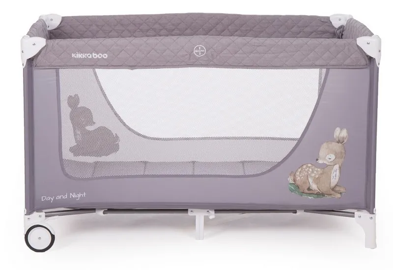 Țarc pentru copii Kikka Boo Day & Night, Gri