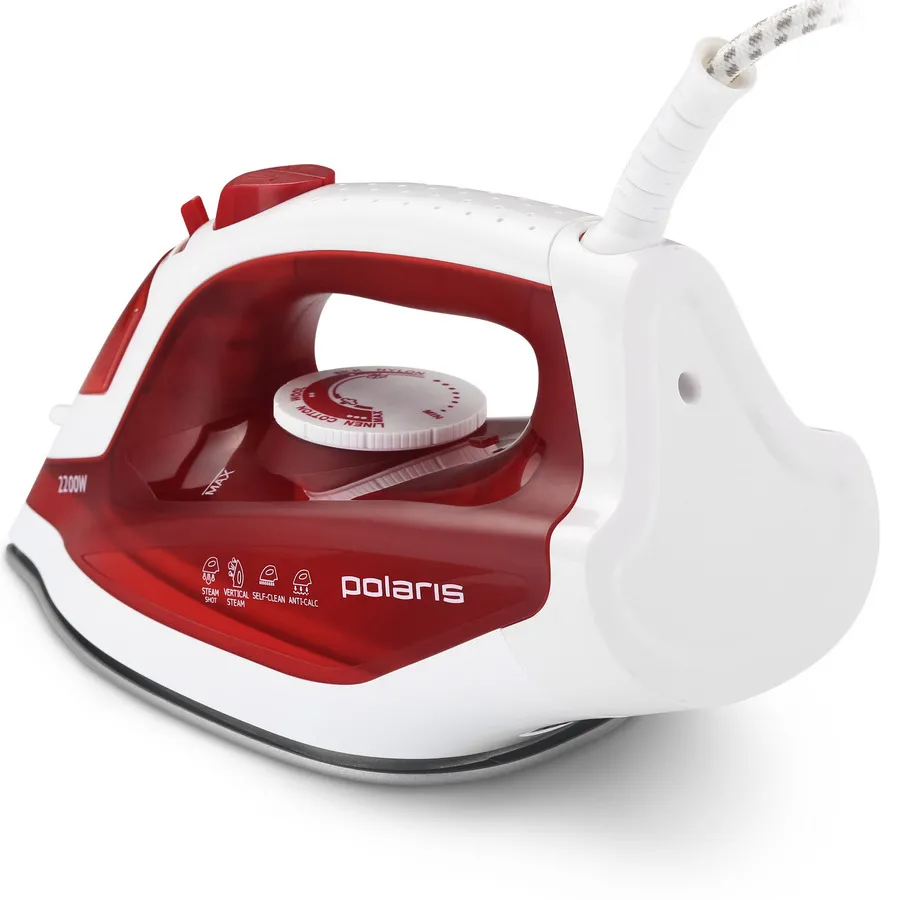 Fier de călcat Polaris PIR2281K, 2200W, Roșu