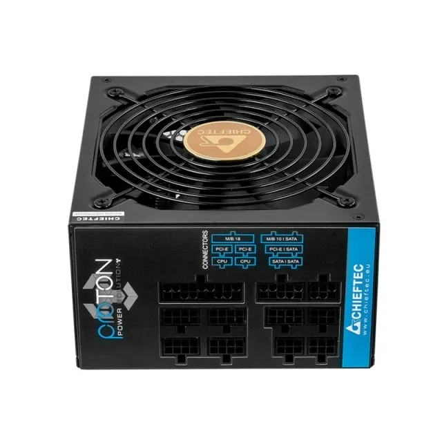 Блок питания для компьютеров Chieftec BDF-850C, 850 Вт, ATX, Полностью модульный