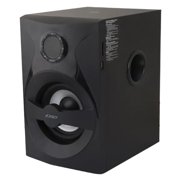 Boxe pentru calculator 2.1 F&D F380X, Negru