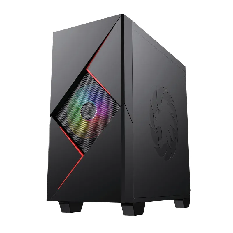 Carcasă PC Gamemax Cyclops, Midi-Tower, ATX, Negru