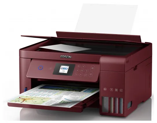 Multifunctional Inkjet Epson L4167, Roșu
