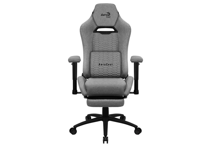 Gaming Chair AeroCool ROYAL Ash Grey, User max load up to 150kg / height 165-185cm