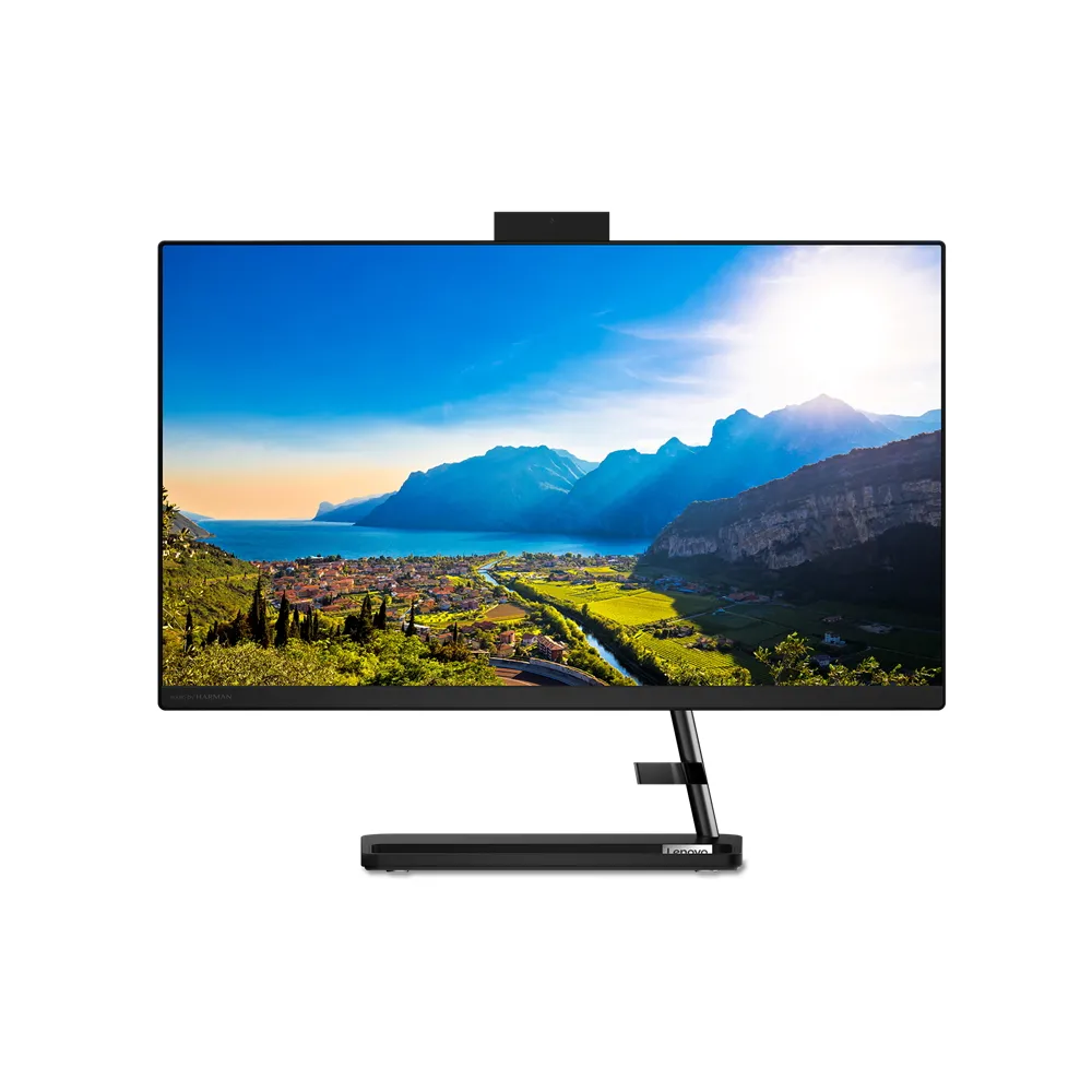 Computer All-in-One Lenovo IdeaCentre 5 24ALC6, 23,8", AMD Ryzen 7 5700U, 16GB/1024GB, Fără SO, Negru