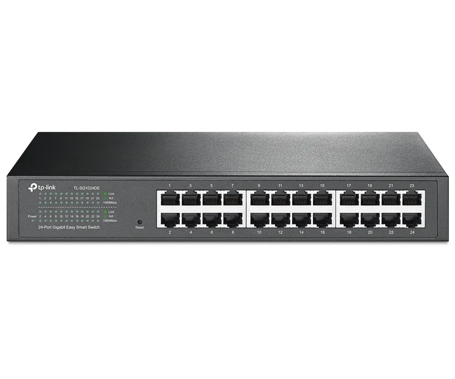 Switch de rețea TP-LINK TL-SG1024DE, 24x 10/100/1000 Mbps