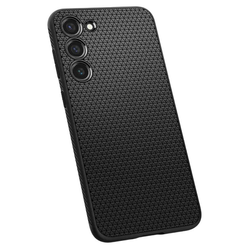 Чехол Spigen Samsung S23, Liquid Air, Чёрный