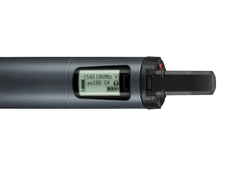 Микрофон для живого исполнения Sennheiser EW 135P G4-E, Беспроводной, Чёрный