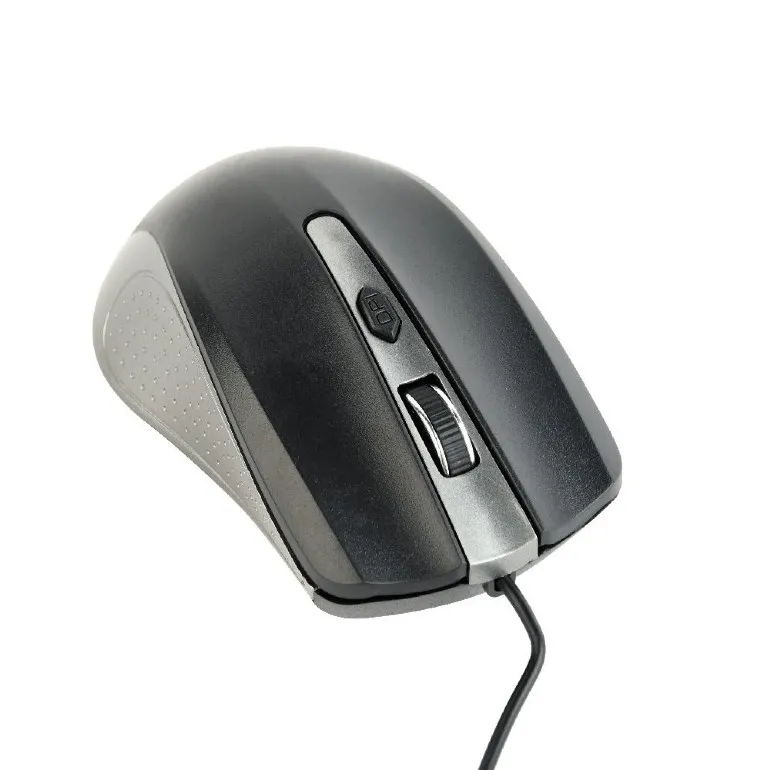 Mouse Gembird MUS-4B-01, Negru/Gri