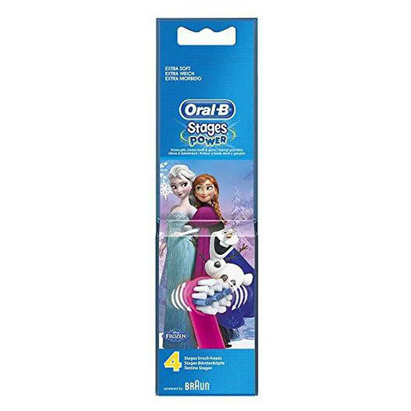 Насадка для электрической зубной щетки Oral-B EB10/4 Frozen 4pcs., Разноцветный