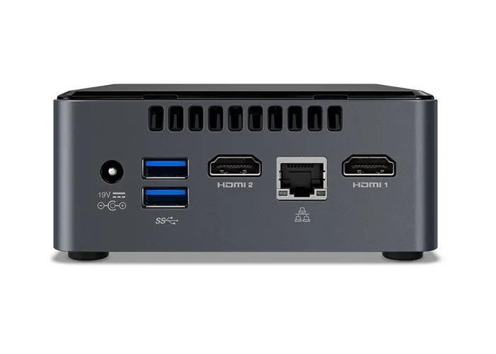 Мини ПК Intel NUC Kit NUC7PJYHN2, Intel Pentium J5005, 8Гб/, Intel UHD Graphics