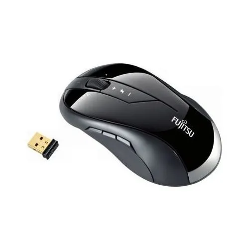 Клавиатура и мышь Fujitsu LX900, Беспроводное, Чёрный