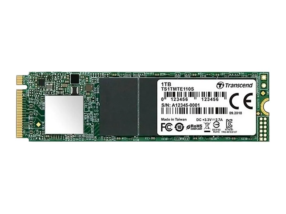 Накопитель SSD Transcend TS1TMTE110S, 1000Гб, TS1TMTE110S