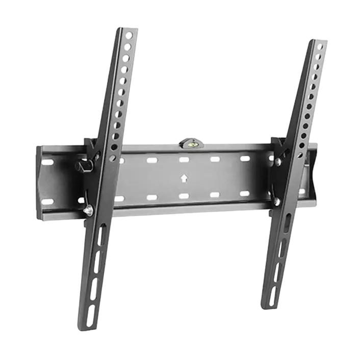 Suport înclinat pe perete Gembird WM-55T-02, Negru