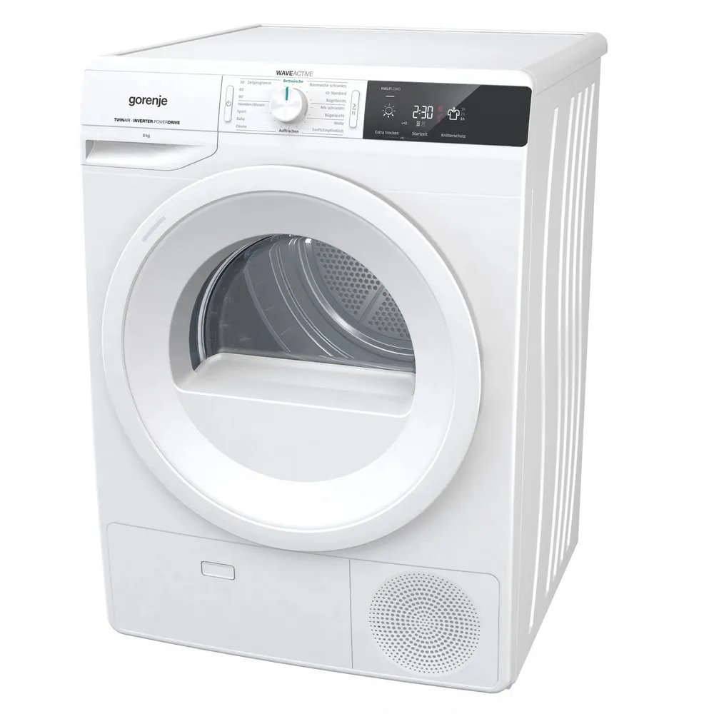 Uscător de rufe Gorenje DE83/GI, 8kg, Alb
