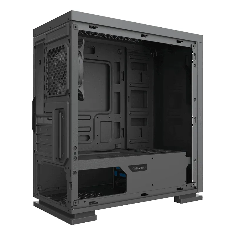 Carcasă PC Gamemax Dark Ranger, Micro-ATX, ATX, Negru