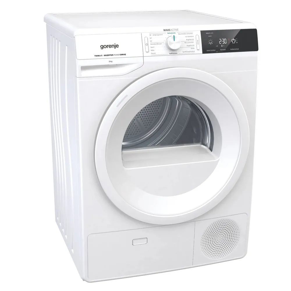 Uscător de rufe Gorenje DE83/GI, 8kg, Alb