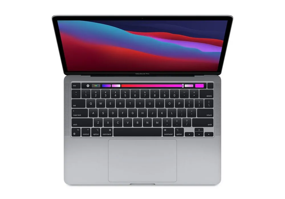 Laptop 13,3" Apple MacBook Pro 13-inch A2338, Gri cosmic, M2 with 8-core CPU and 10-core GPU, 8GB/256GB, macOS Monterey