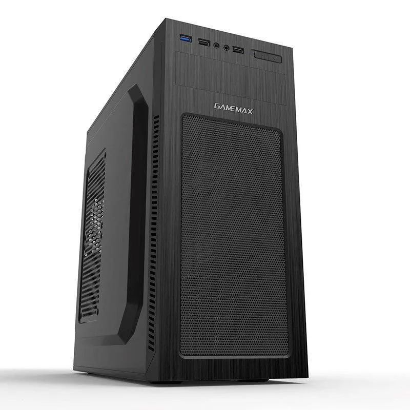 Carcasă PC Sohoo 5911BK, Midi-Tower, ATX, Negru