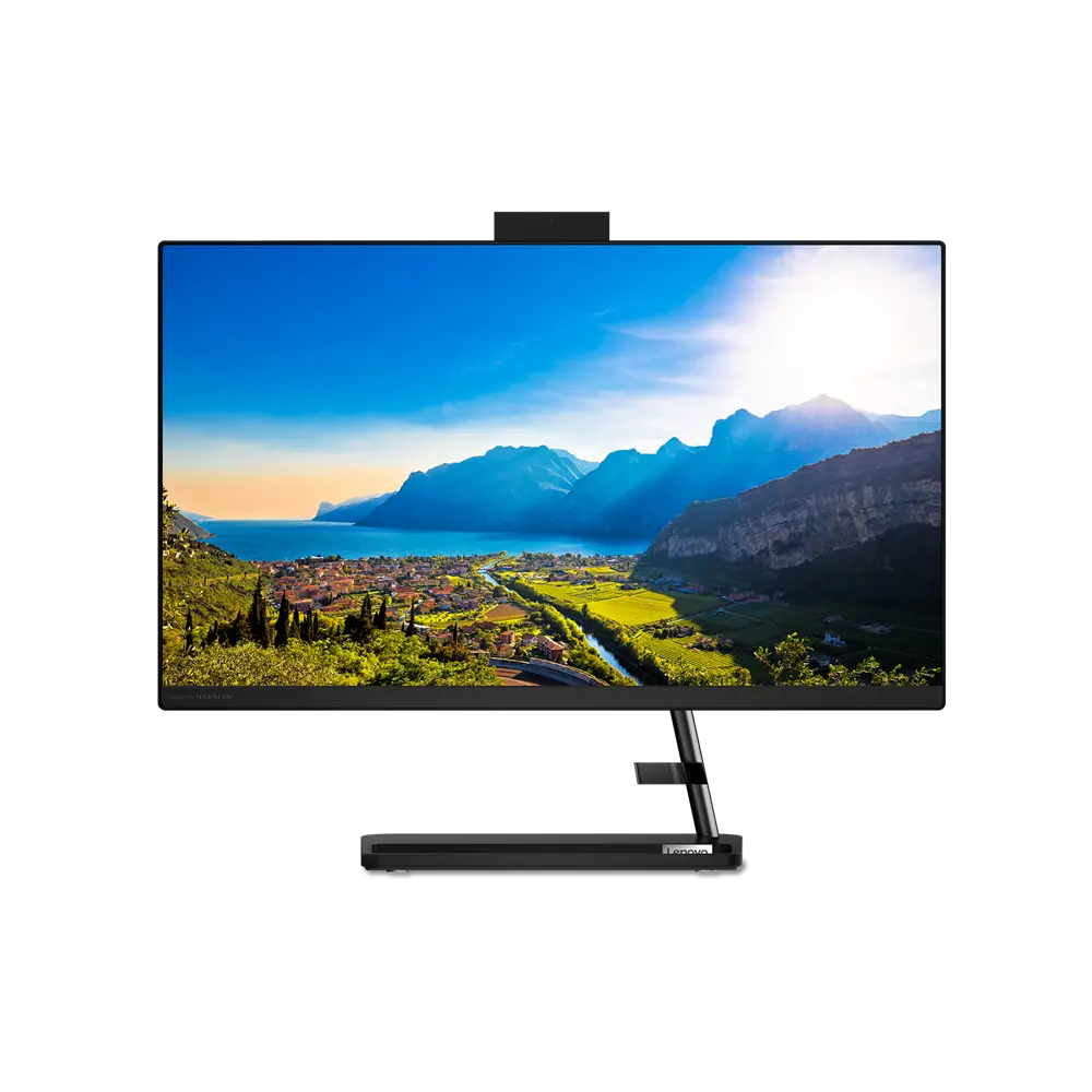 Computer All-in-One Lenovo IdeaCentre 5 24ALC6, 23,8", AMD Ryzen 7 5700U, 16GB/1024GB, Fără SO, Negru