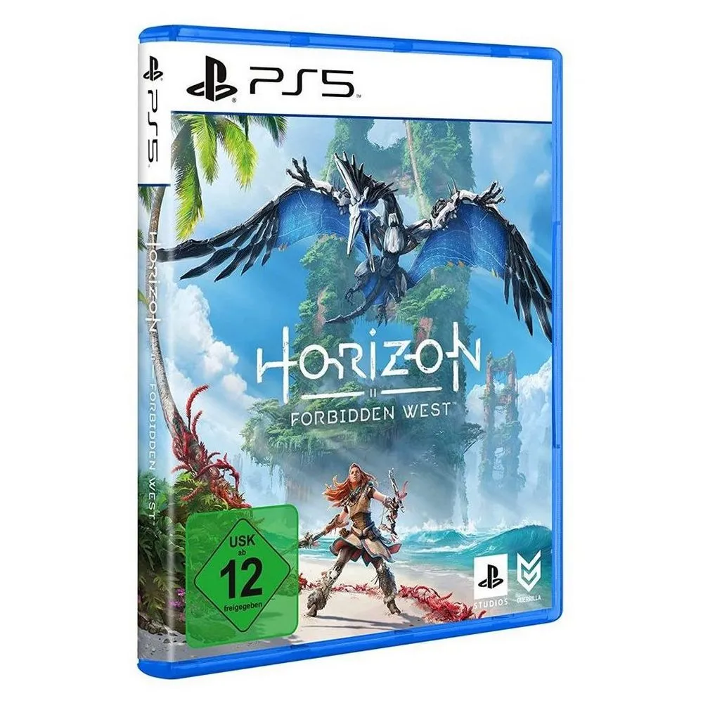 Consolă de jocuri SONY PlayStation 5 Digital Edition, Alb, "Horizon Forbidden West"