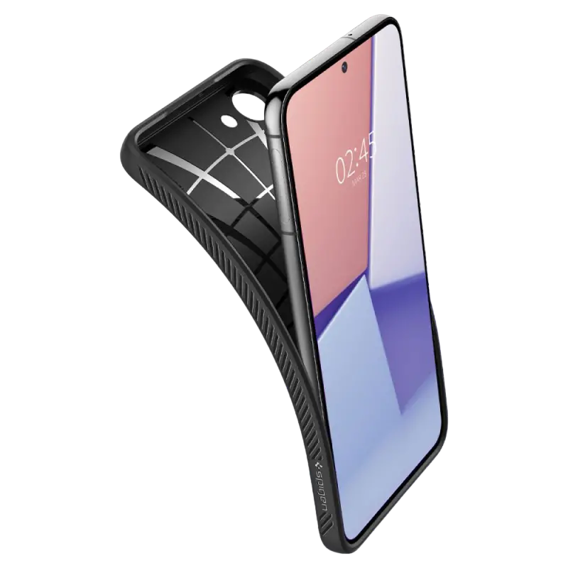 Чехол Spigen Samsung S23, Liquid Air, Чёрный