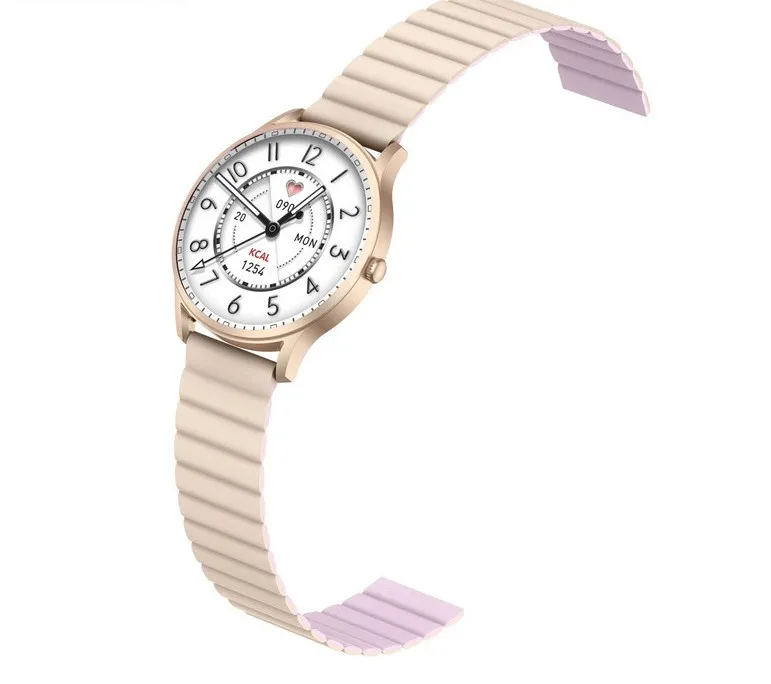 Ceas inteligent Kieslect Lora, Aur | Roz