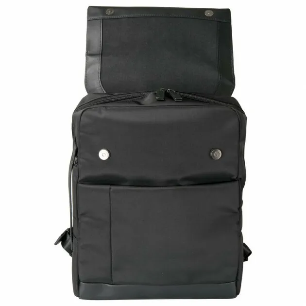 Rucsac zilnic Remax Double 617, 15.6", Nailon, Negru