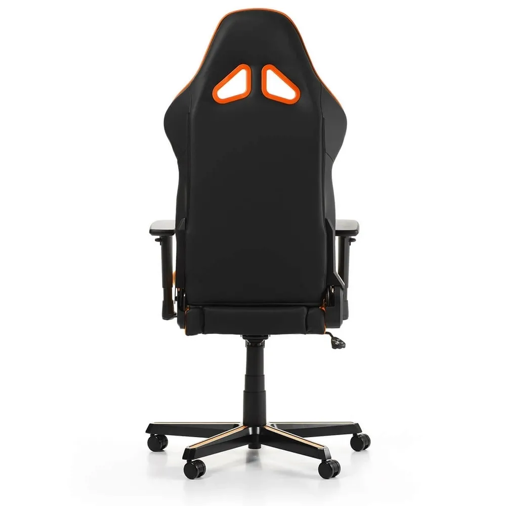 Scaun Gaming DXRacer Racing, PU Piele, Negru/Portocaliu