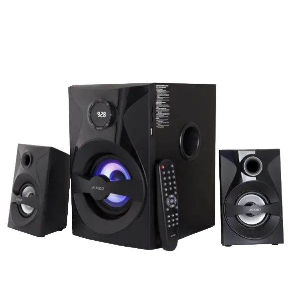 Boxe pentru calculator 2.1 F&D F380X, Negru