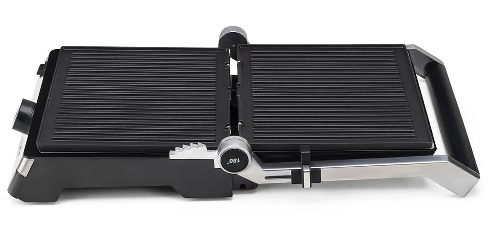 Grătar electric Polaris PGP1902, 2000W, Argintiu