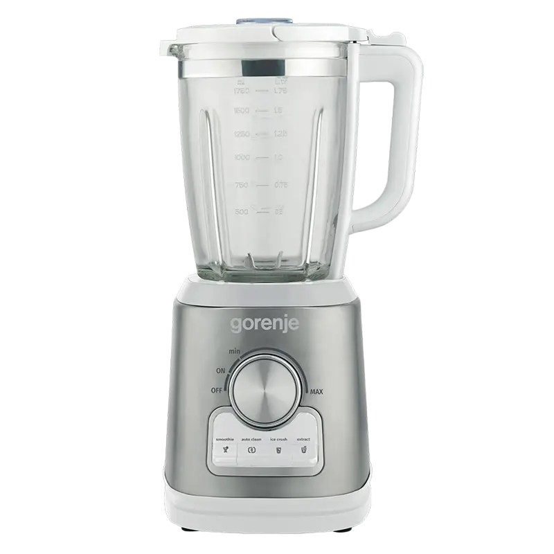 Стационарный блендер Gorenje B1400E, Белый | Серебристый