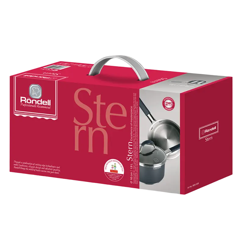 Ковш Rondell RDS-008, 1,9л, Серый