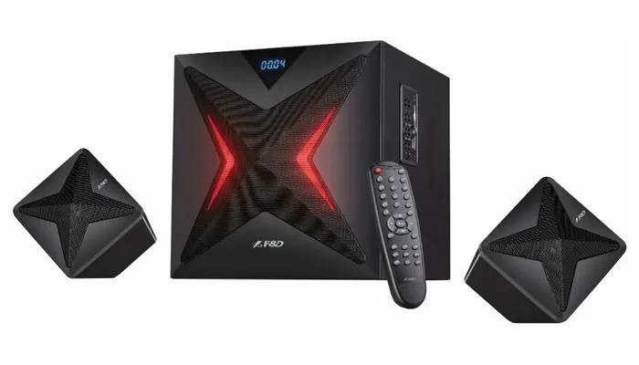 Boxe pentru calculator 2.1 F&D F550X, Negru