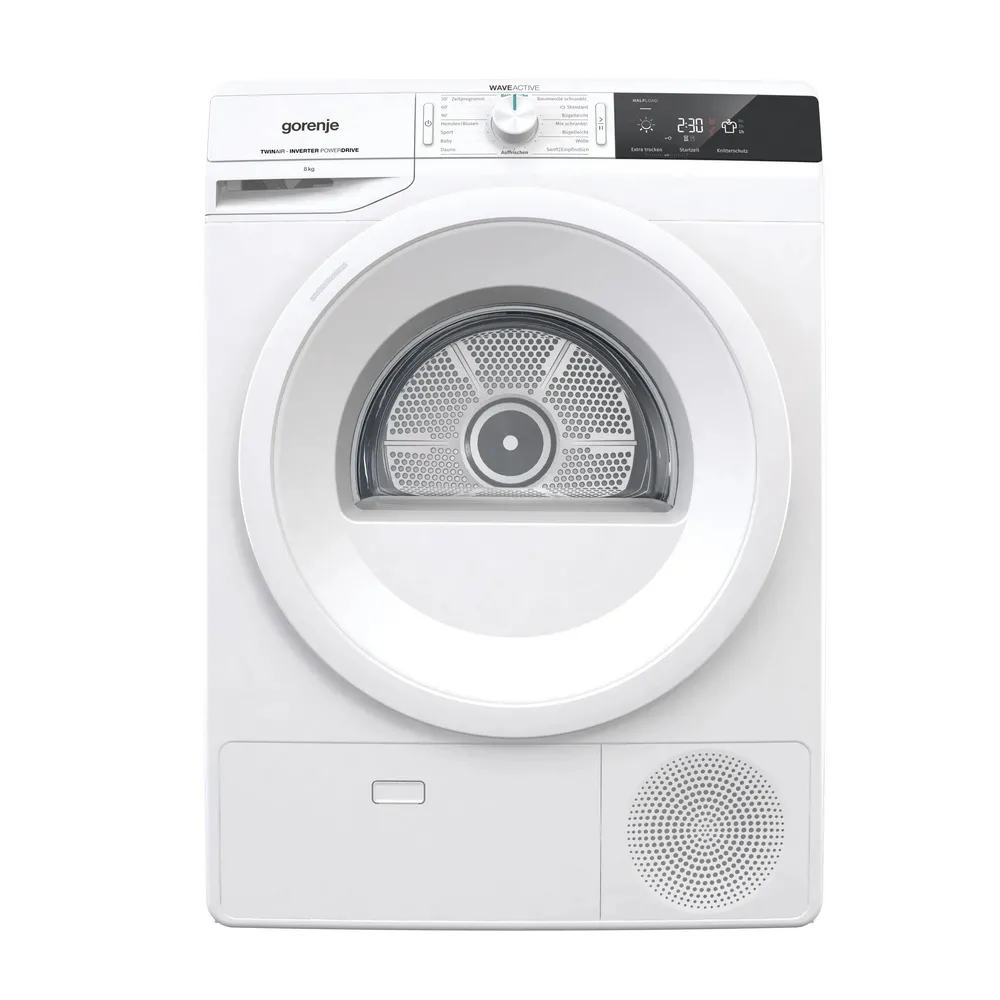 Uscător de rufe Gorenje DE83/GI, 8kg, Alb