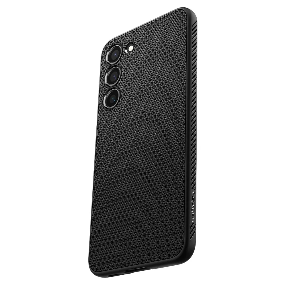 Чехол Spigen Samsung S23, Liquid Air, Чёрный